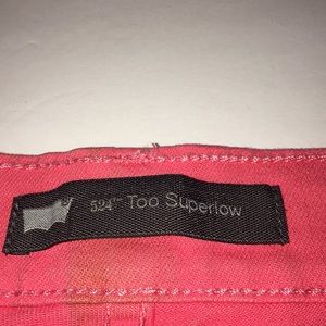 Levi Jeans 524 Too super low 33X 32